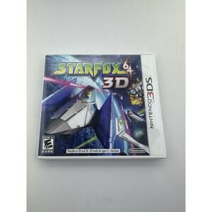 Star Fox 64 3D (Nintendo 3DS, 2011) Original Release Complete w Manual and Case